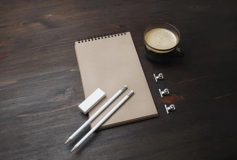 Blank stationery template Stock Photos