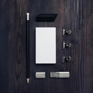 Blank stationery template Stock Photos