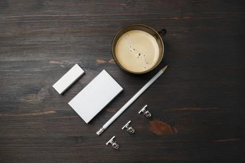 Blank stationery template Stock Photos