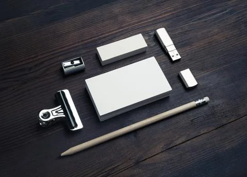 Blank stationery template Stock Photos