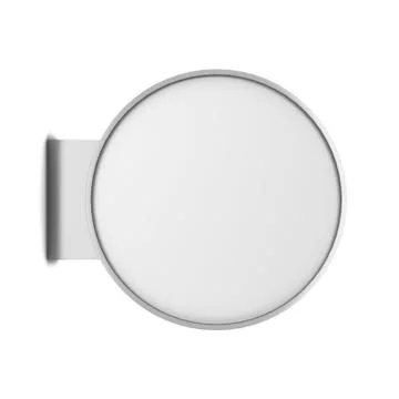 Blank store signboard Stock Illustration