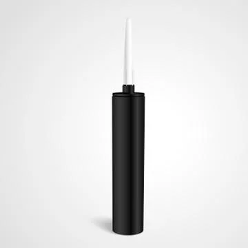 Blank super glue Stock Illustration