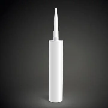 Blank super glue Stock Illustration