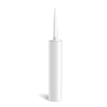 Blank super glue Stock Illustration