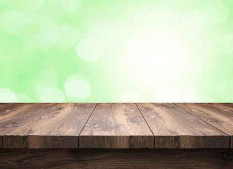 Blank table top in front of blurry room - Illustration 库存插图