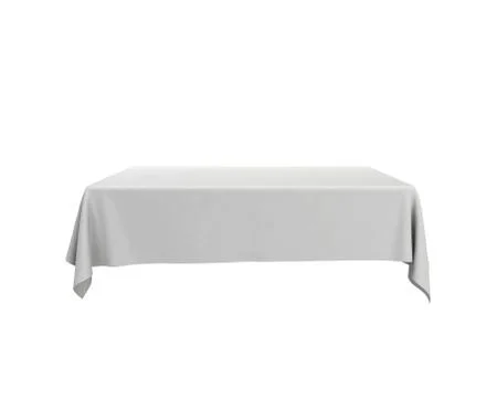 Blank tablecloth Stock Illustration