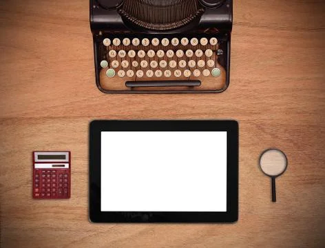 Blank tablet Stock Photos