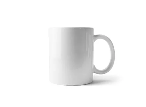 Blank tea cup Stock Photos