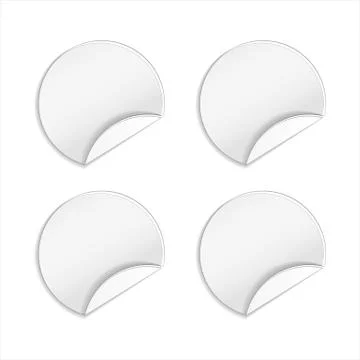 Blank  template label Stock Illustration