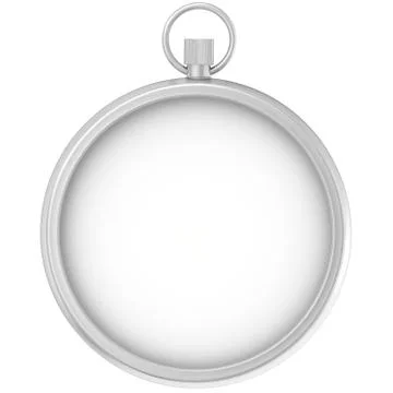 Blank template stopwatch Illustrazione stock