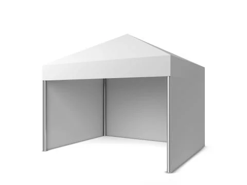 Blank tent Stock Illustration