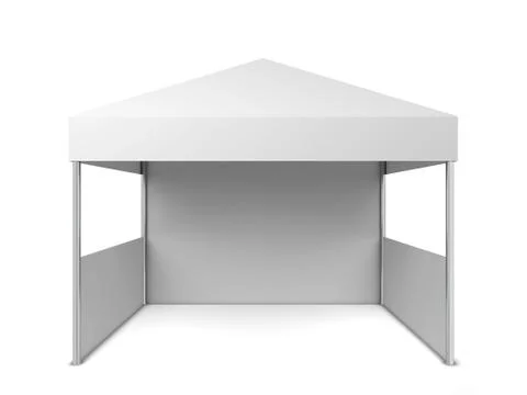 Blank tent Stock Illustration