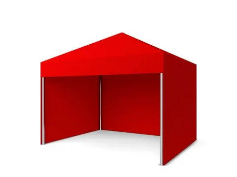 Blank tent Stock Illustration