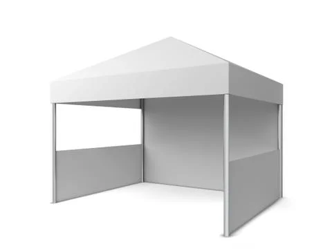 Blank tent Stock Illustration