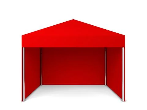 Blank tent Illustrazione stock