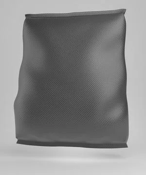 Blank texture surface sack with your brand's unique logo or design Perfect .. Stock Illustration