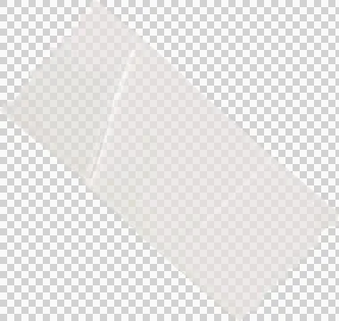 Blank ticket stub is showing flat design with perforated serrated edges on Stock Illustration