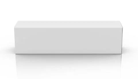 Blank toothpaste mockup Stock Illustration