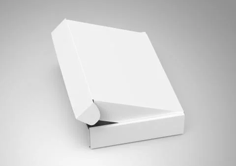 Blank tuck top box template Stock Photos