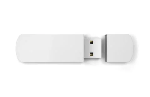 Blank usb flash drive Illustrazione stock