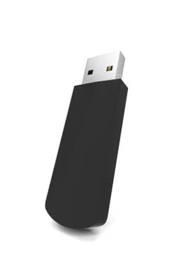 Blank usb flash drive Stock Illustration