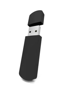 Blank usb flash drive Stock Illustration