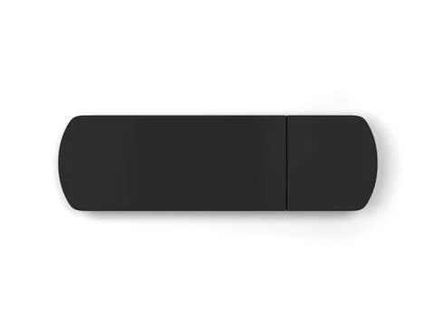 Blank usb flash drive Stock Illustration