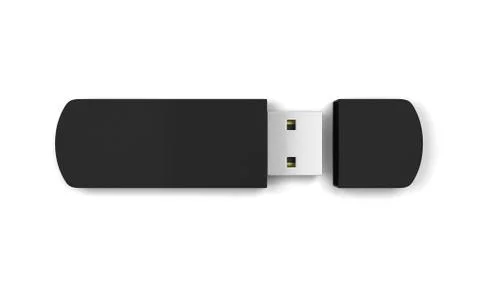 Blank usb flash drive Stock Illustration