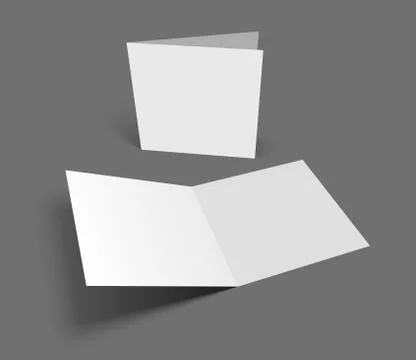 Blank vector illustration square greeting card on dark gray Stock Illustration