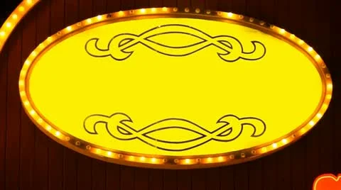 Blank Vegas Sign Video stock 11693229