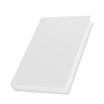 Blank vertical book cover template 스톡 일러스트