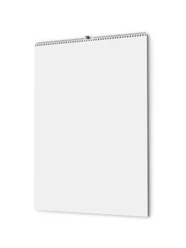 Blank wall calendar 库存插图