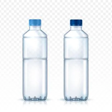 Blank water bottle Stock Illustration