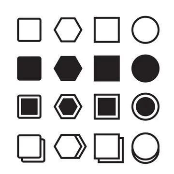 Blank web button Stock Illustration