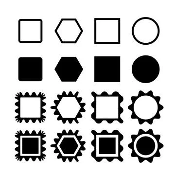 Blank web button Stock Illustration