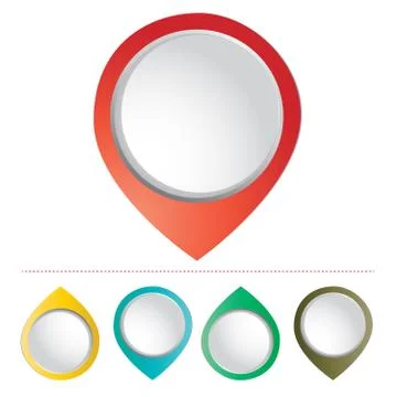 Blank Web Buttons for Website or App Stock Illustration