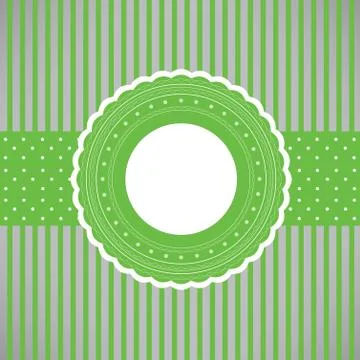 Blank wedding card Stock Illustration