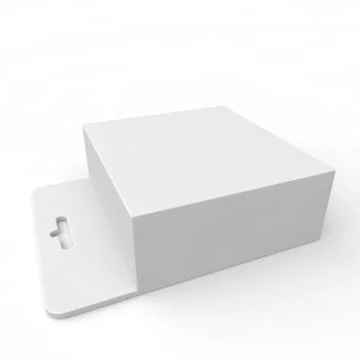 Blank white box for different products Stock Illustration