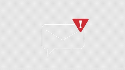 Blank white paper envelope on transparent background Stock Footage 346223852