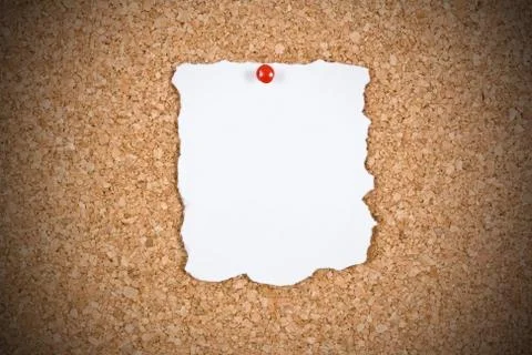 Blank white paper Stock Photos