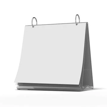 Blank white paper template 库存插图