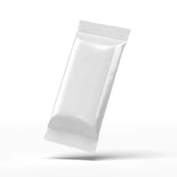 Blank white product packaging 库存插图