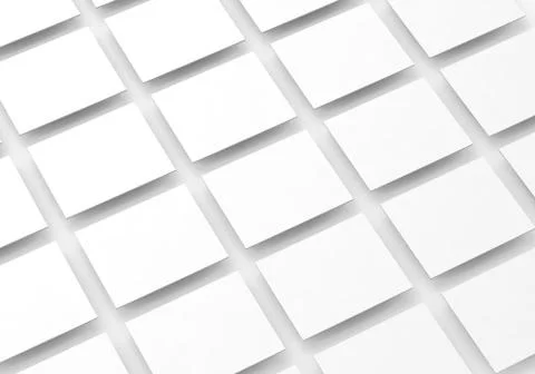 Blank white rectangles field for web site design mockup Stock Illustration