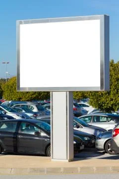 Blank white sign 写真素材