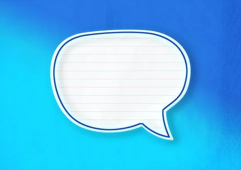 Blank white speech bubble isolated on Blank white speech bubble isolated on b 스톡 일러스트