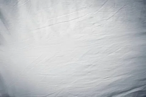 Blank white textured fabric background for design or art Stock Photos