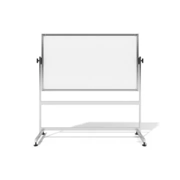 Blank whiteboard Ilustração Stock