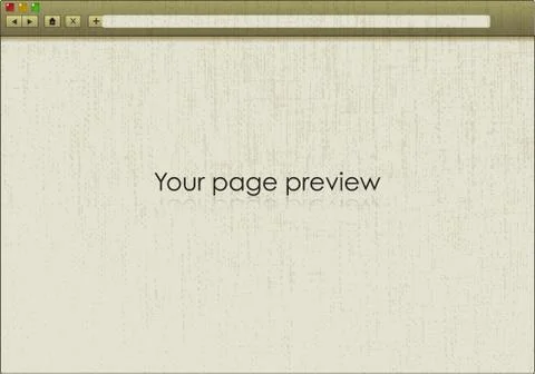 Blank window of net browser Stock Illustration