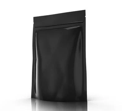 Blank zipper pouch Stock Illustration