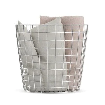 3d Model Blanket Basket Buy Now 96431711 Pond5